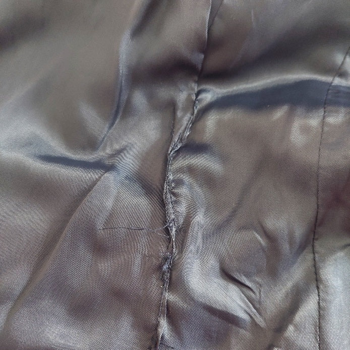 Zara Blue, White, & Brown Tweed Sleeveless Jacket | Gently Used |