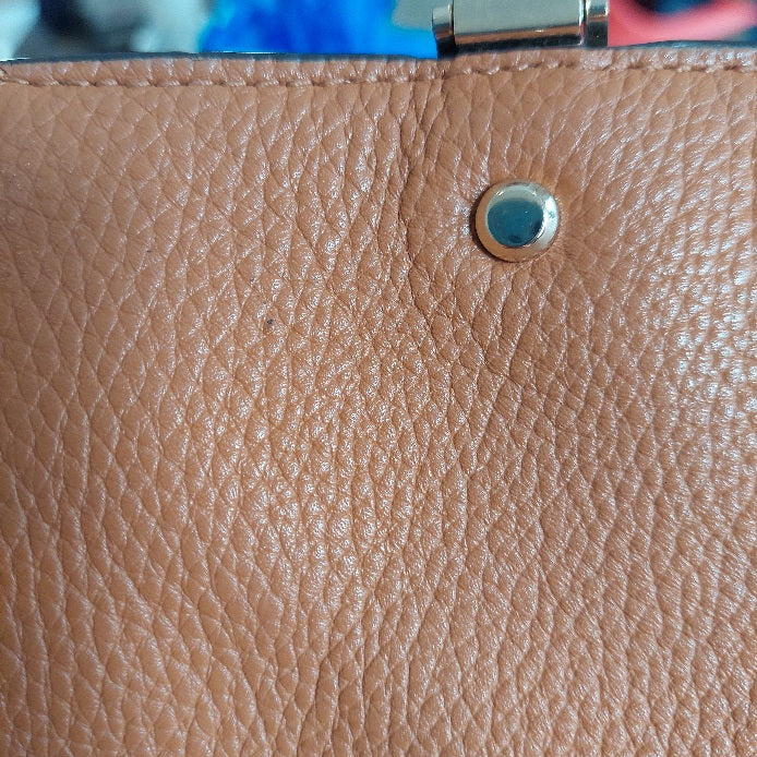 Kate Spade Brown Leather 'Leila' Medium Satchel Bag | Pre Loved |