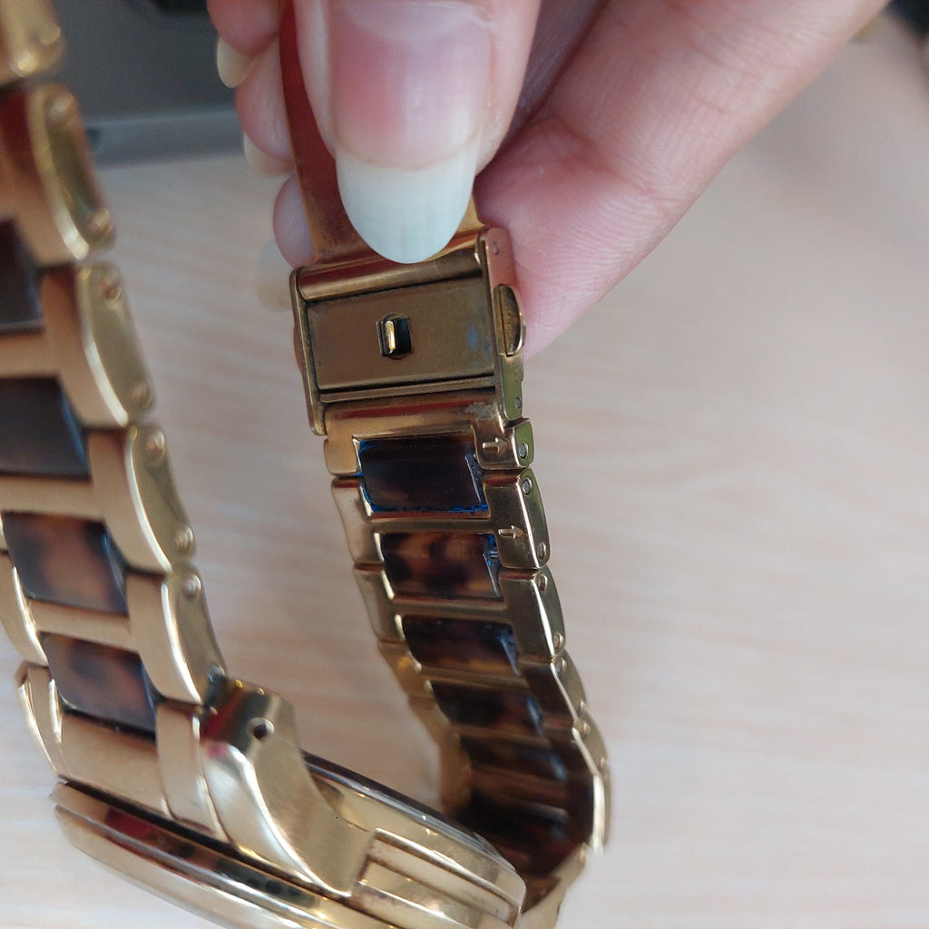 Michael Kors MK5659 Chronograph Gold Gradient Watch | Pre Loved |