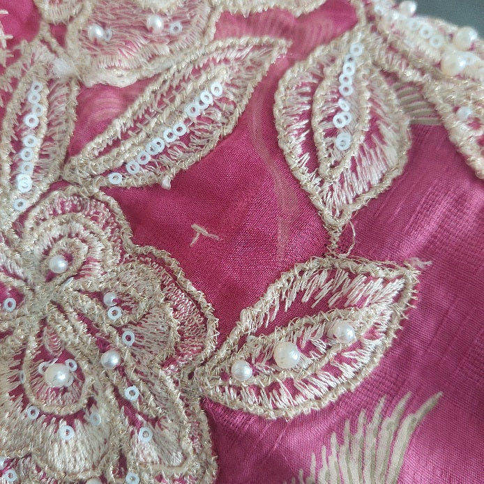 Sana Safinaz Pink Embellished & Embroidered Kurta | Brand New |