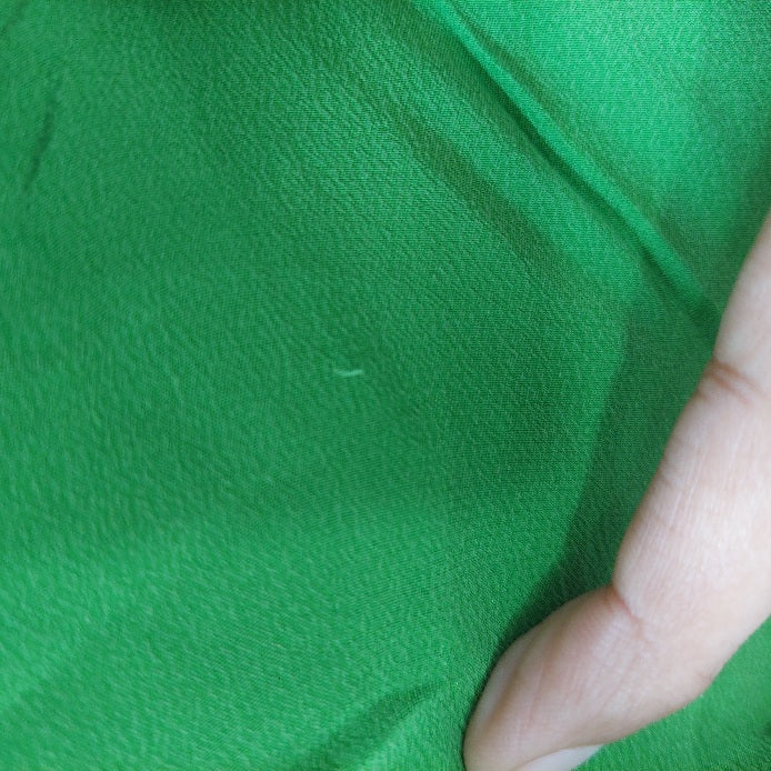 Mango Parrot Green Sleeveless Waist Tie up Dress | Pre Loved |