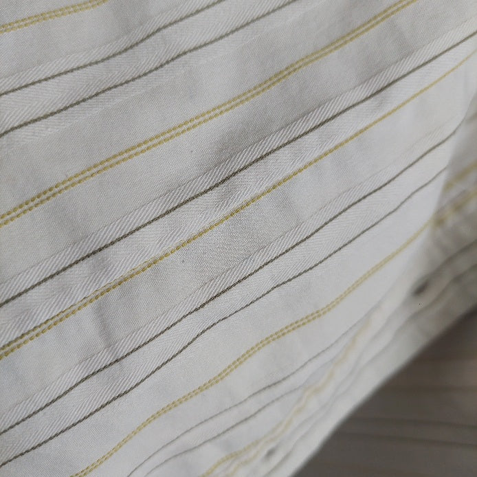 Old Navy Cream Striped Collared Shirt | Pre Loved |