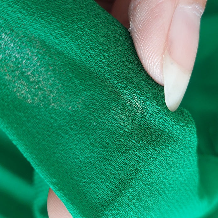 Zara Green Frill Long Dress | Gently Used |