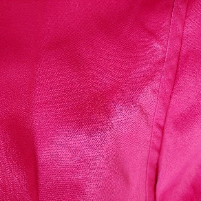 ZARA Hot Pink Satin Loose Fit Pants | Pre loved |