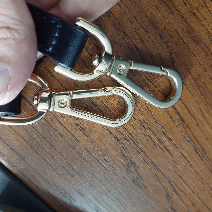 Michael Kors Black Rayne Leather Medium East West Satchel Bag | Gently Used |