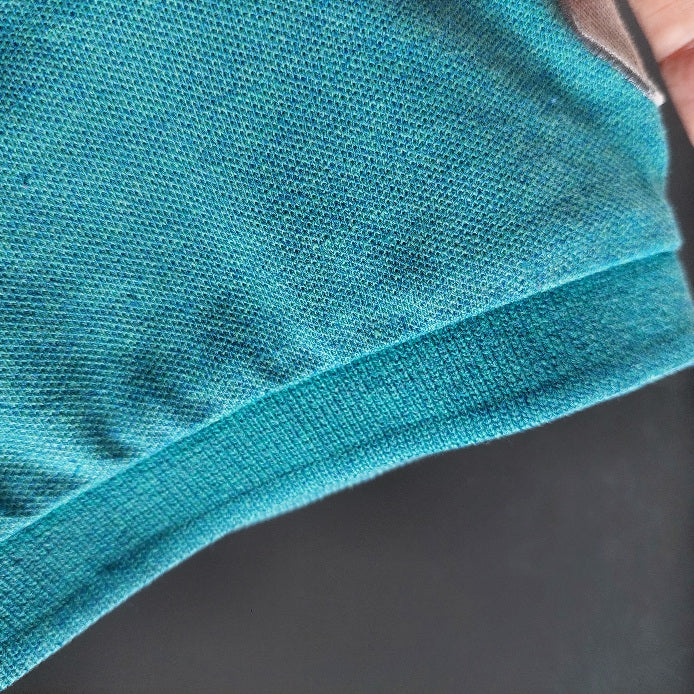 Giordano Men's Sea Green Polo Shirt | Pre Loved |