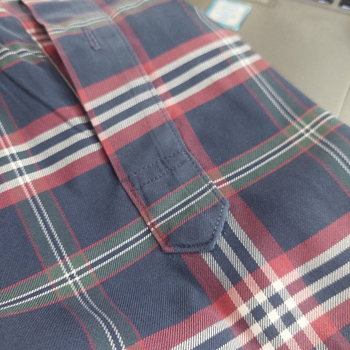 Brooks Brothers Men's Blue Checked Button Down Shirt | Gently Used |