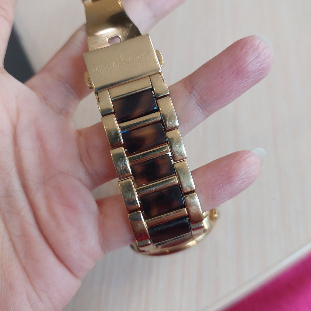 Michael Kors MK5659 Chronograph Gold Gradient Watch | Pre Loved |