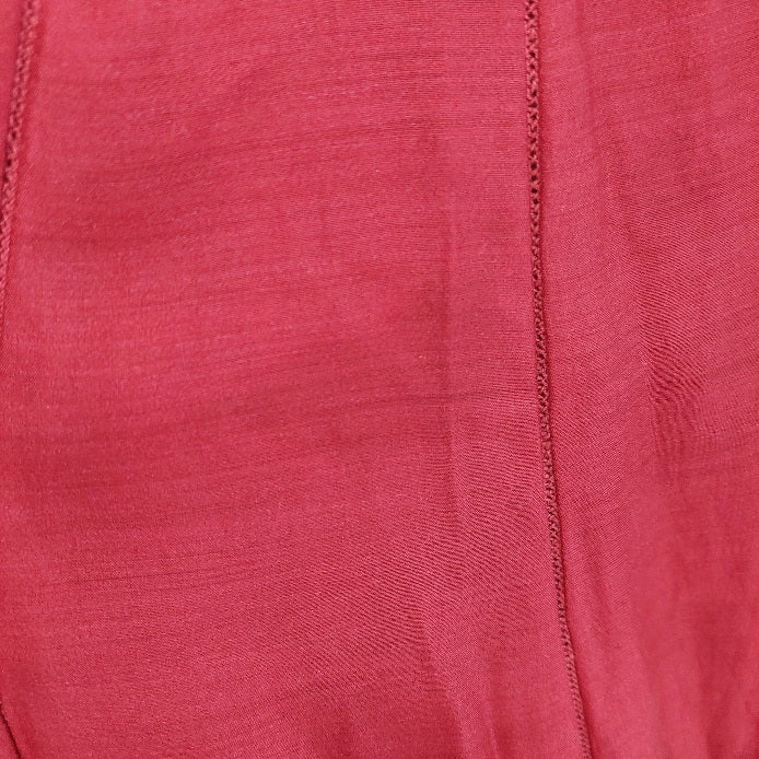 Sania Maskatiya Maroon Embellished Peshwaz with Dupatta | Pre Loved |