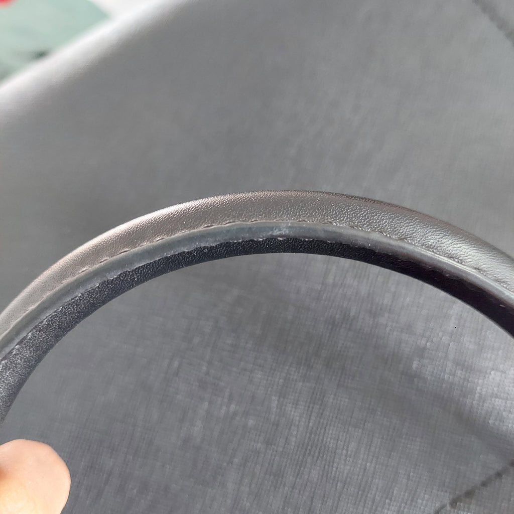 Michael Kors Black Rayne Leather Medium East West Satchel Bag | Gently Used |