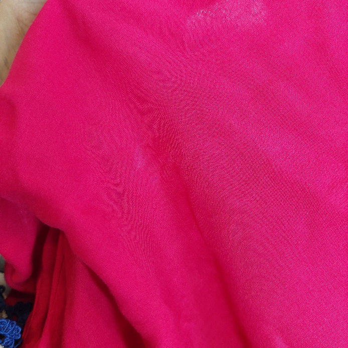 Zara Hot Pink Front Button Top | Pre Loved |