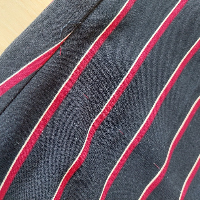 Tommy Hilfiger Navy & Red Striped Pants | Pre Loved |