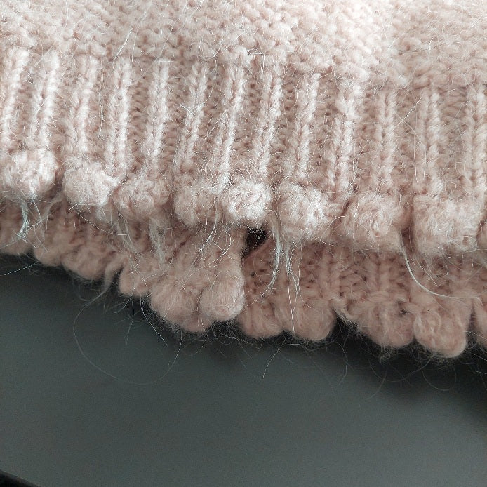 ZARA Pink Bejeweled Button Knit Cardigan | Gently Used |