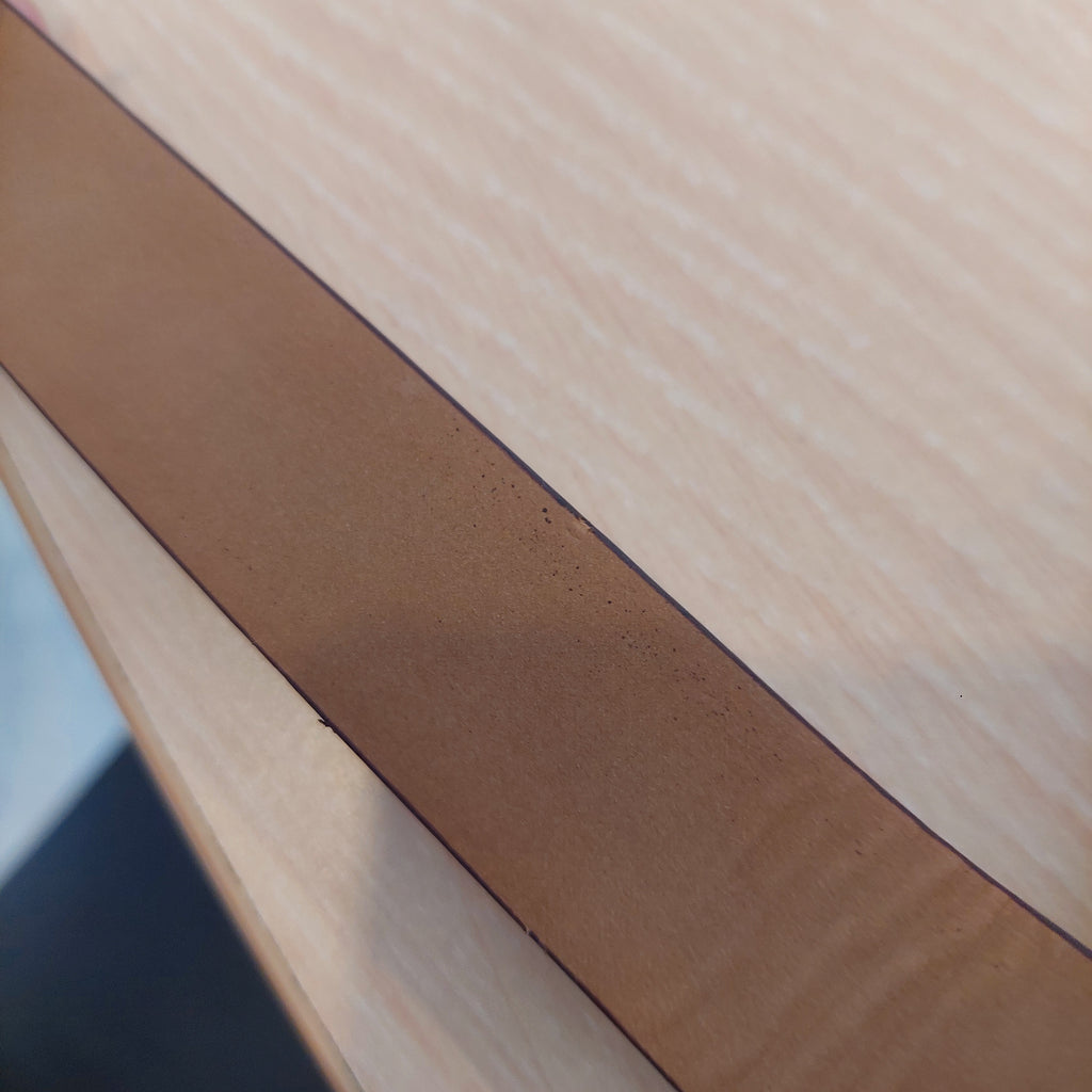 Michael Kors White & Brown Monogram Center Stripe Faux-Leather Belt Bag | Brand New |