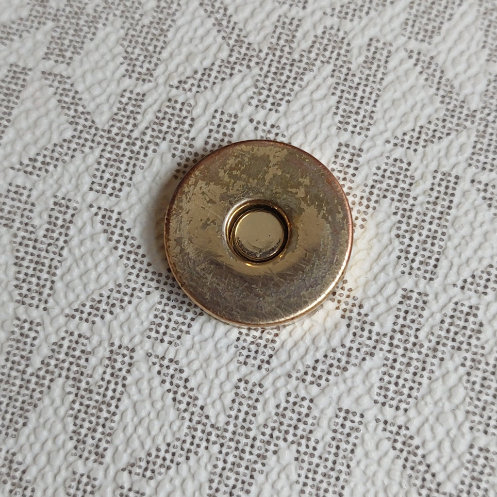 Michael Kors Vanilla Monogrammed Leather 'Carmen' Shoulder Bag | Pre Loved |