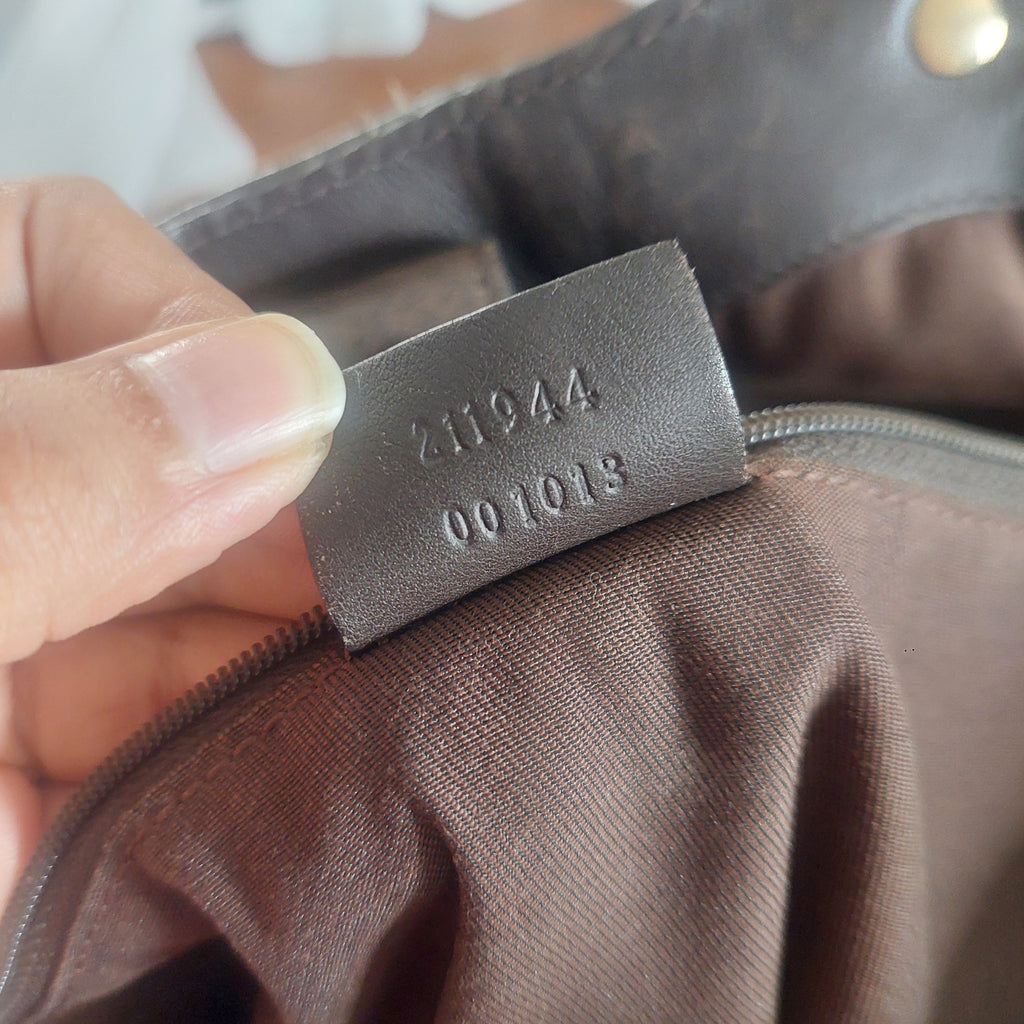 Gucci Beige/Brown GG Canvas Medium Sukey Tote Bag | Pre Loved |