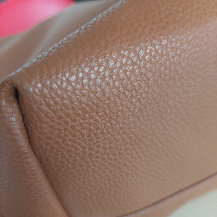 Steve Madden Tan Leatherette Large Tote | Brand New |