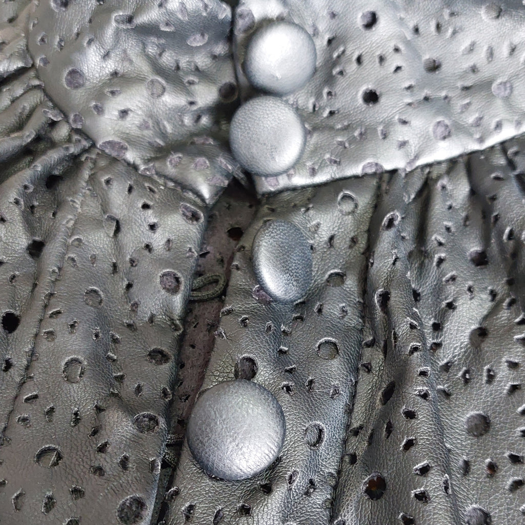 Zara Black Perforated Top | Pre Loved |