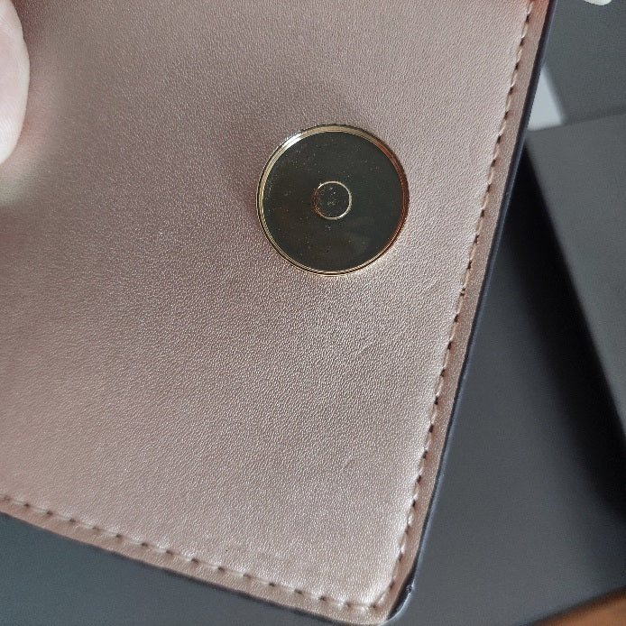 Aldo Rose Gold Metallic Zacchini Tassel Details Crossbody Bag | Pre Loved |