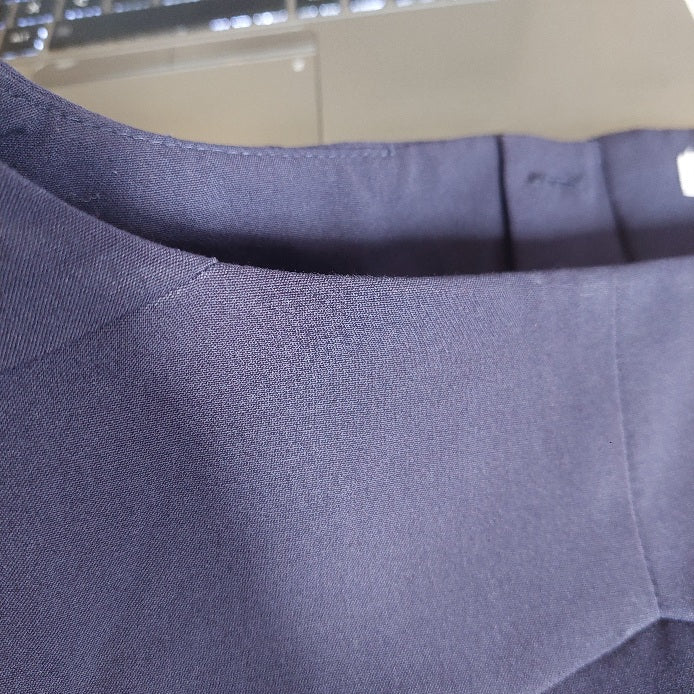 H&M Navy Bow Sleeveless Knee Length Dress | Pre Loved |