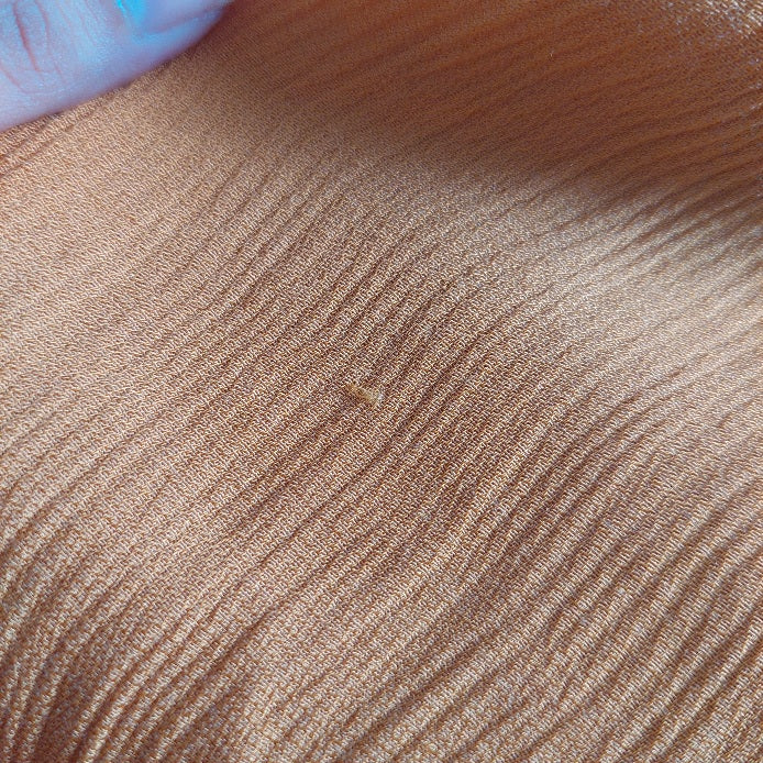 Zara Mustard Tie-up Detail Top | Pre Loved |