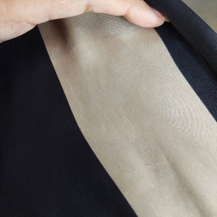 Zara Black & Grey Striped Collared Shirt | Gently Used |