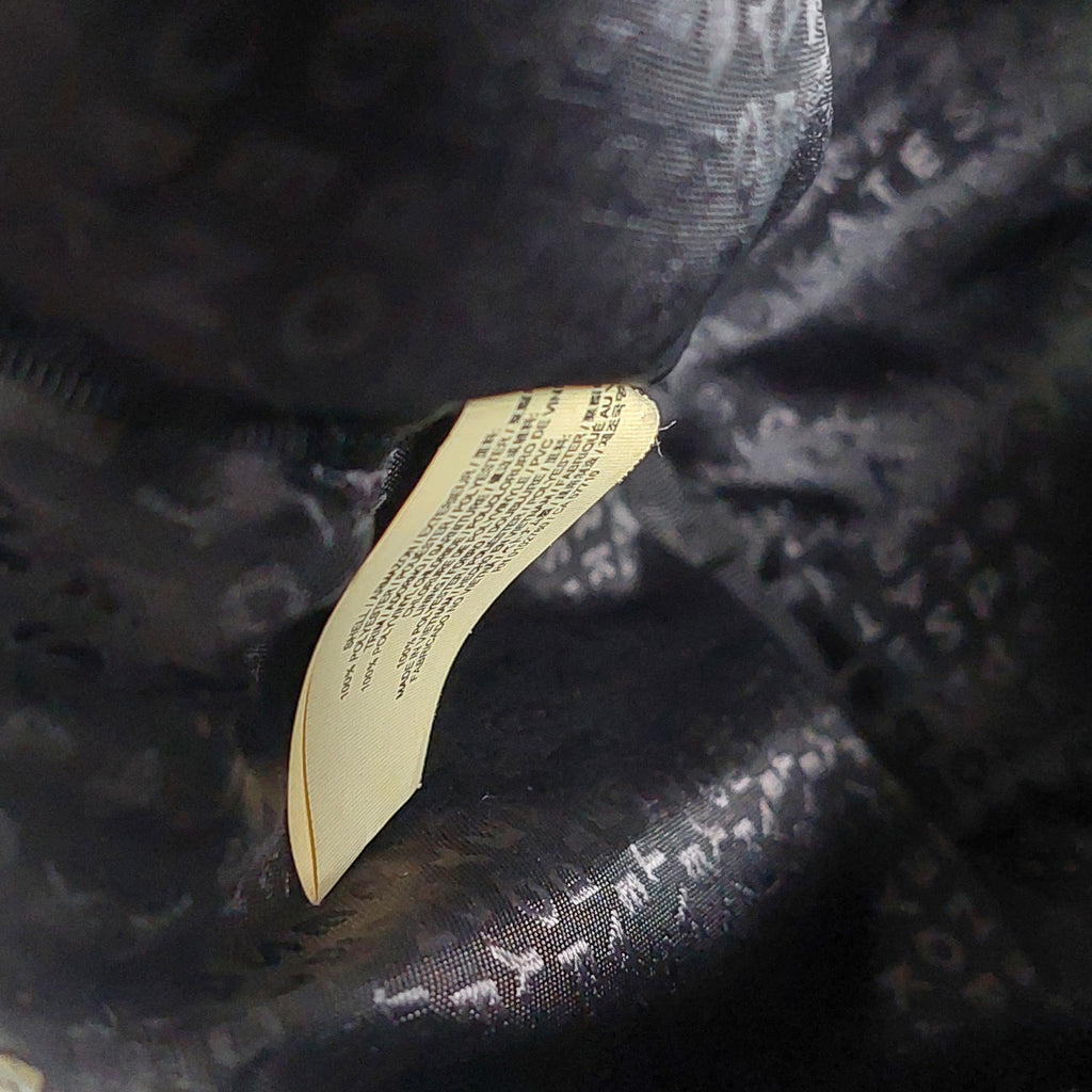 Kate Spade Black Polka Dot Leather Trim Backpack | Pre Loved |