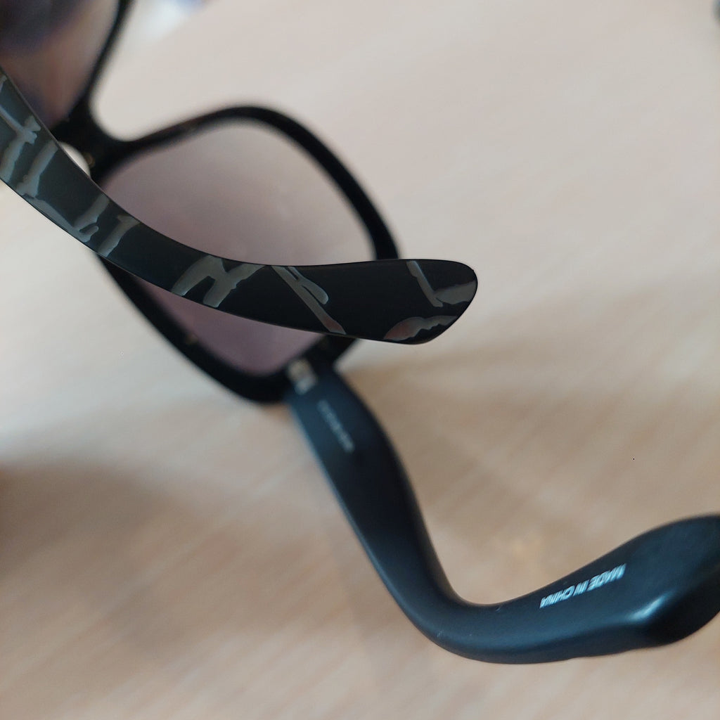 Marc By Marc Jacobs MMJ 332/S Black & Grey Square Sunglasses | Like New |