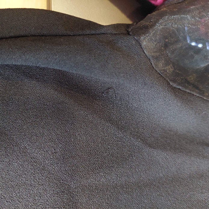 ZARA Black Sheer Sleeves Crop Top | Gently Used |