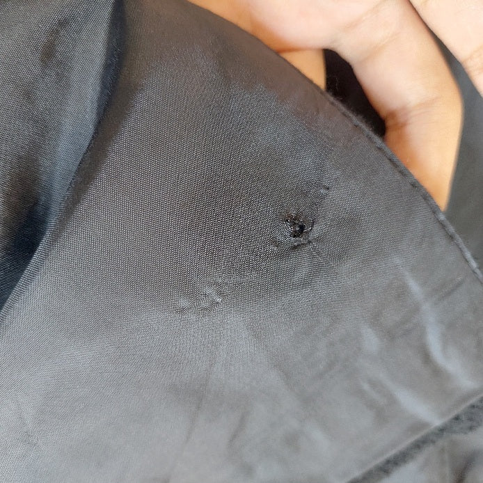 Primark Black & White Checked Single Button Coat | Pre Loved |