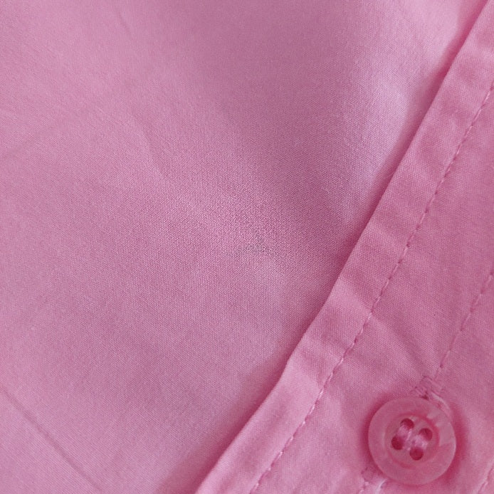 ZARA Light Pink Collared Button Down Shirt | Pre Loved |