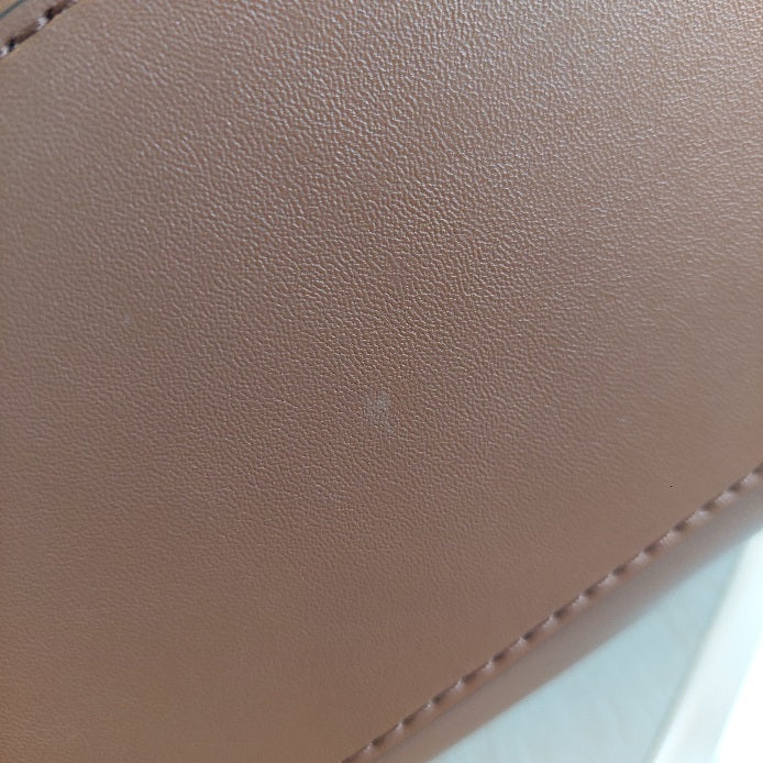 Michael Kors Vanilla Monogram 'Reed' Small Satchel | Brand New |