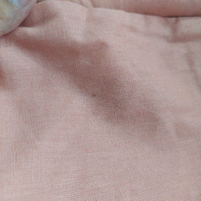 Leila Peach & White Embroidered Kurta | Like New |