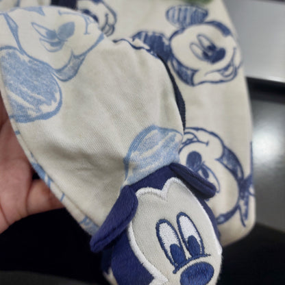 Disney Baby Blue Mickey Mouse Romper (0-3 months) | Brand New |
