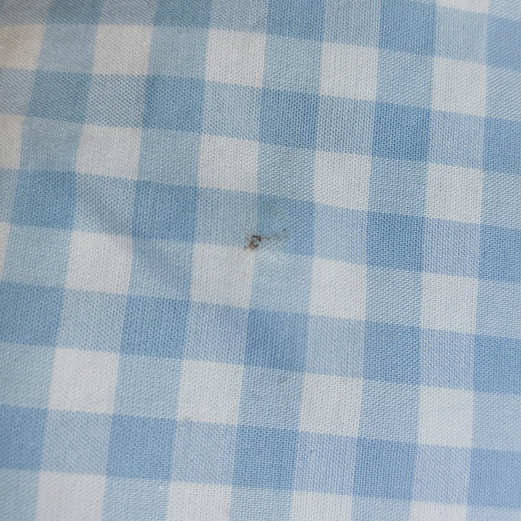 Ralph Lauren Light Blue Check Print Collared Shirt | Pre Loved |