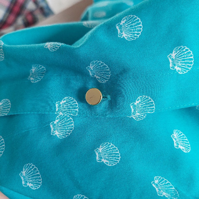 Chico's Sea Green Button Down Shirt | Gently Used |