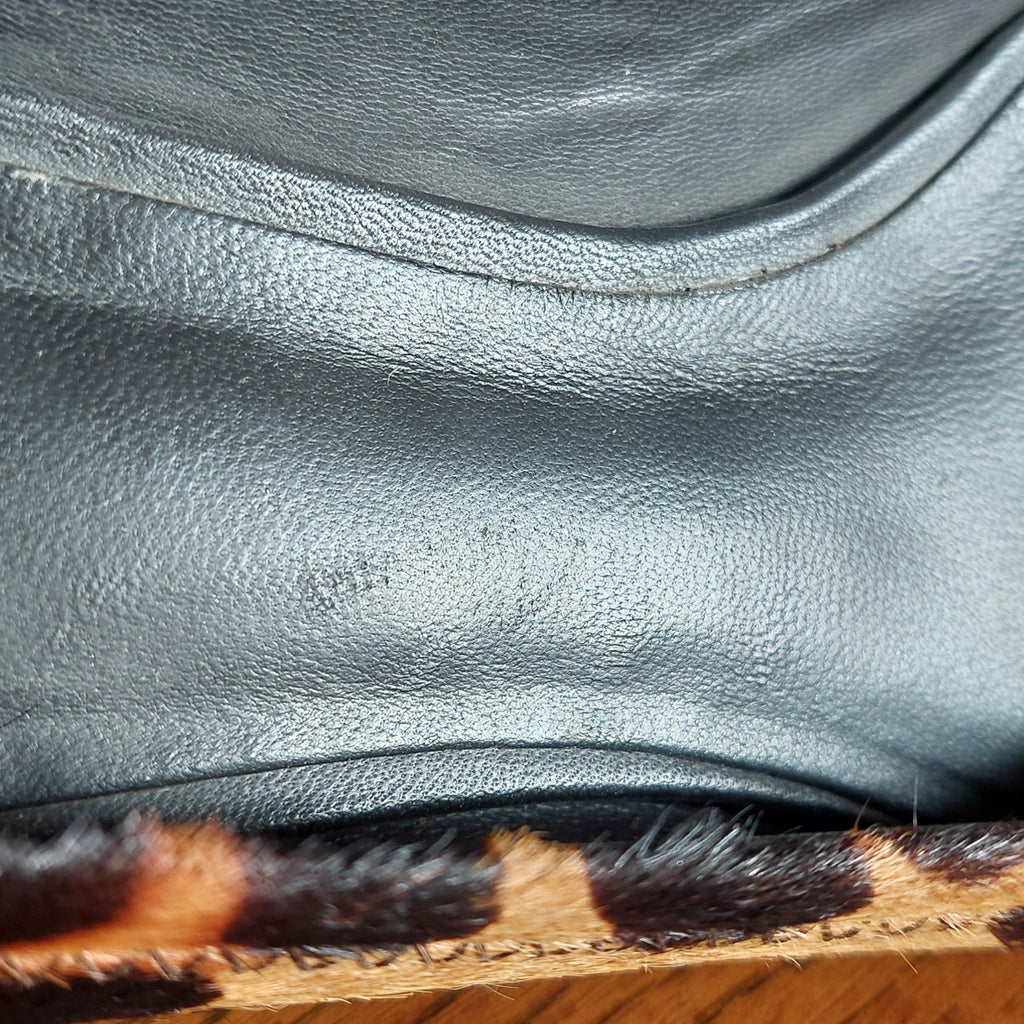 Tory Burch Leopard Print Block Heel 'Reva' Pumps | Pre Loved |