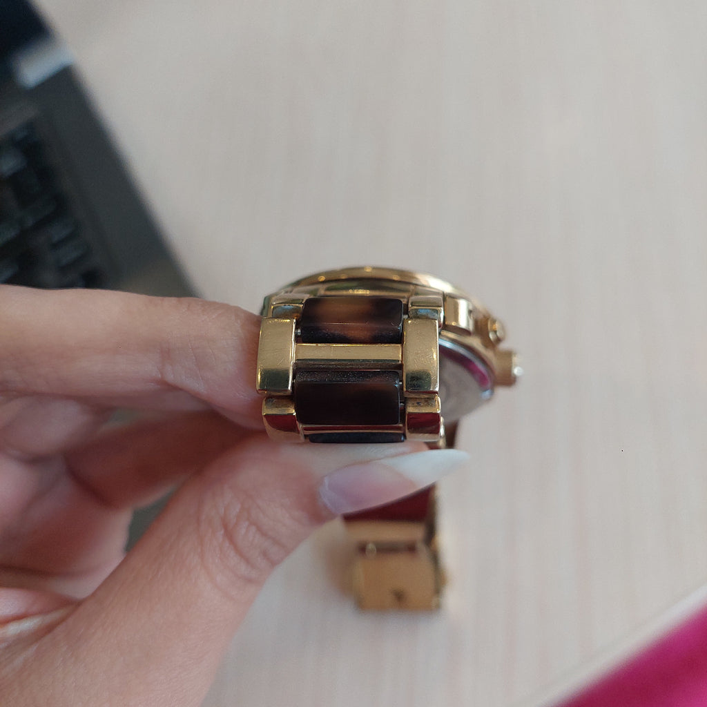 Michael Kors MK5659 Chronograph Gold Gradient Watch | Pre Loved |