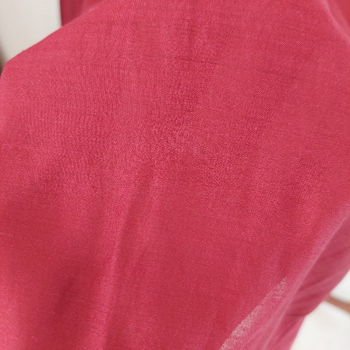 Sania Maskatiya Maroon Embellished Peshwaz with Dupatta | Pre Loved |