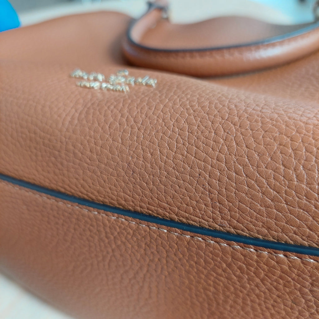 Kate Spade Brown Leather 'Leila' Medium Satchel Bag | Pre Loved |