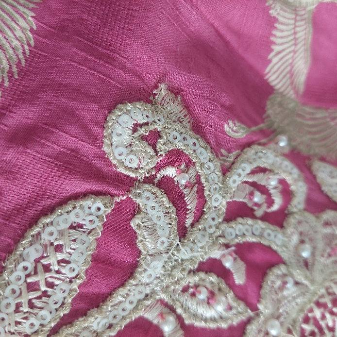 Sana Safinaz Pink Embellished & Embroidered Kurta | Brand New |