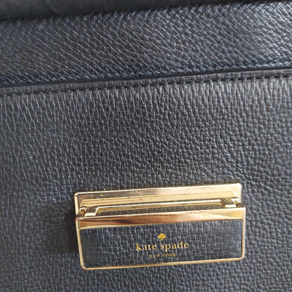 Kate Spade Black Elysse Braxton Place Convertible Crossbody Bag | Pre Loved |