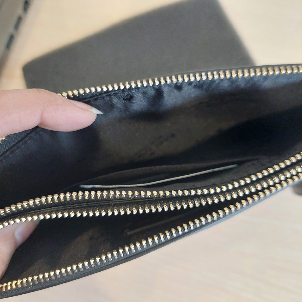 Kate Spade Two Tone Madison Double Zip Wristlet | Like New |