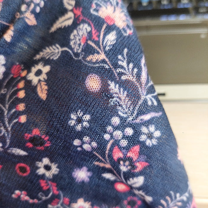 Terranova Blue Floral Printed Cover-Up | Gently Used |