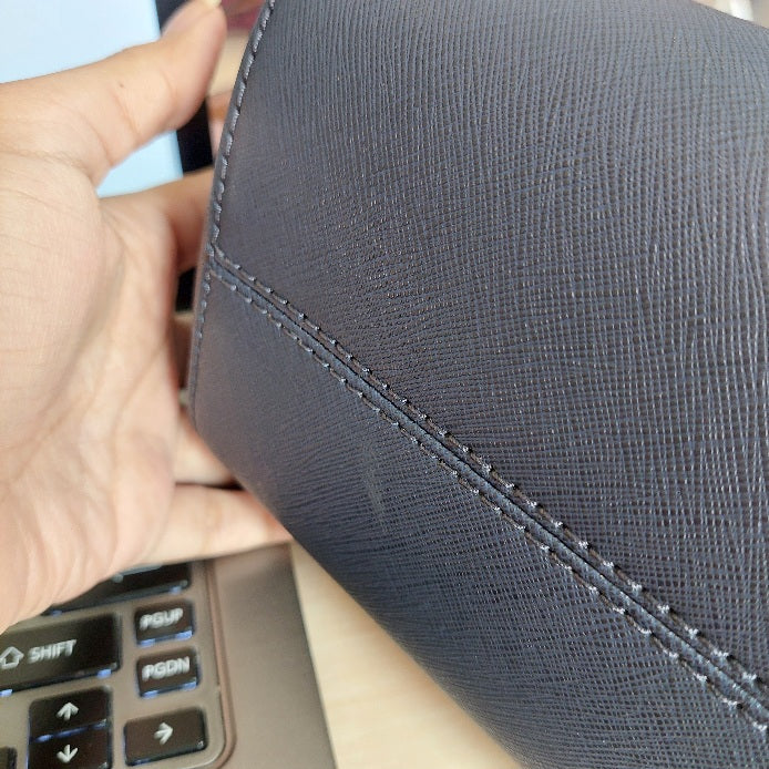 Michael Kors Navy Saffiano Leather Jet Set Large Chain Shoulder Tote Bag | Gently Used |