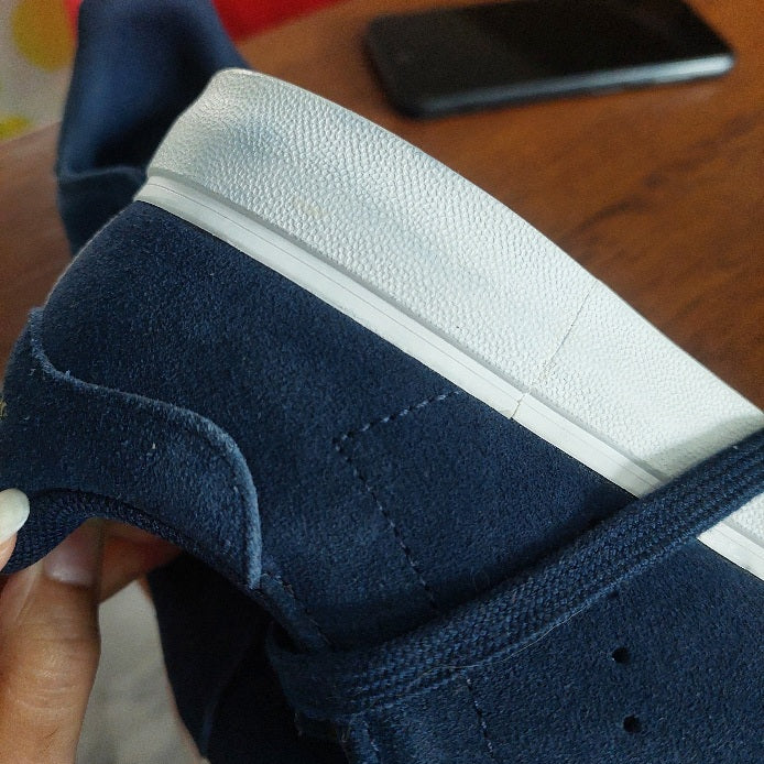 Adidas Men's Blue Suede Stan Smith VULC Sneakers | Brand New |