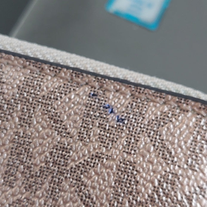 Michael Kors Rose Gold Jet Set Charm Zip Around Wallet | Pre Loved |