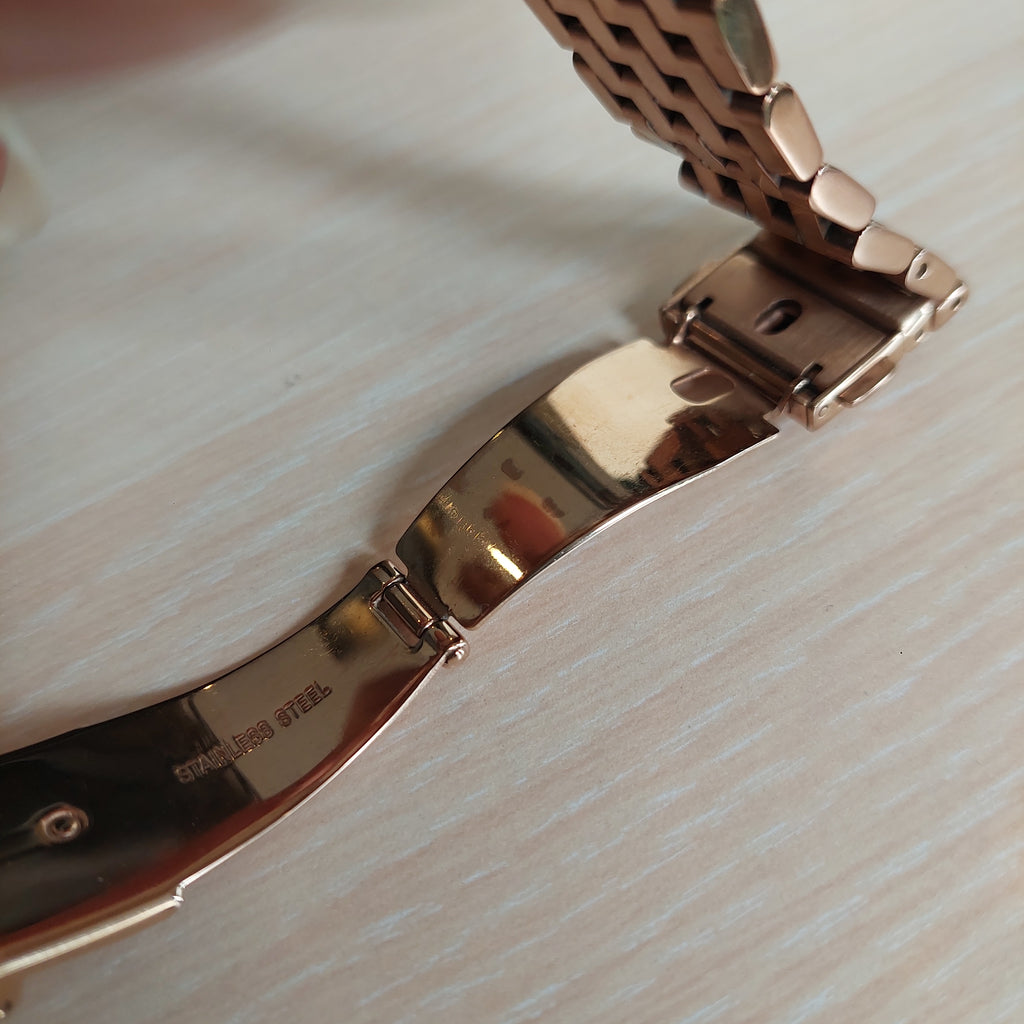 Michael Kors Rose Gold Rhinestone MK-3402 Watch | Pre Loved |