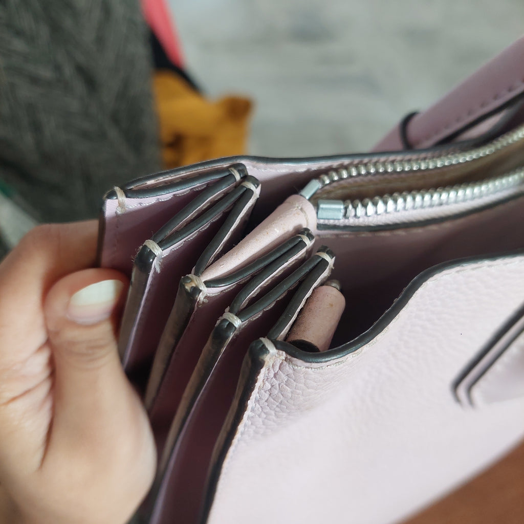 Michael Kors Lilac Mercer large Satchel Bag | Pre Loved |