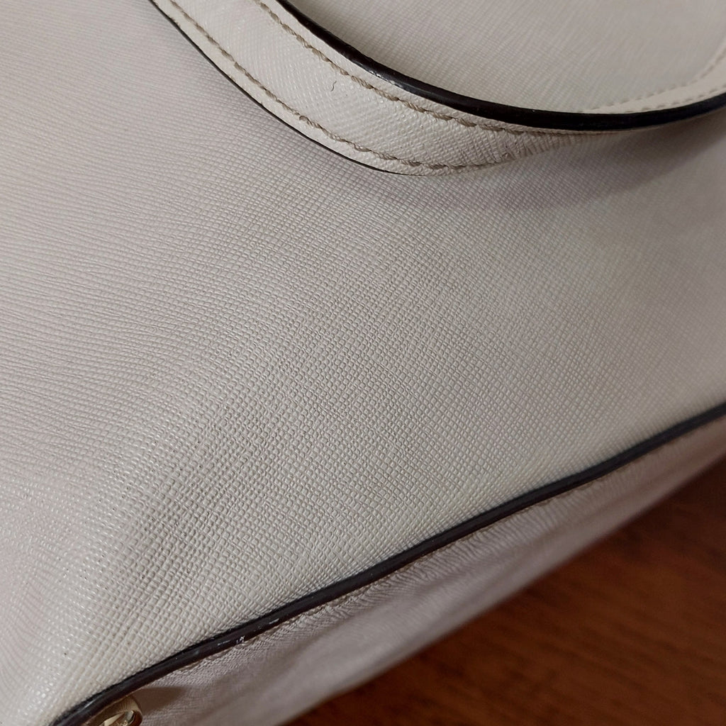 Kate Spade Beige Saffiano Leather Cedar Street Medium Harmony Tote Bag | Pre Loved |